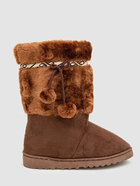 Дутики Ager коричневые