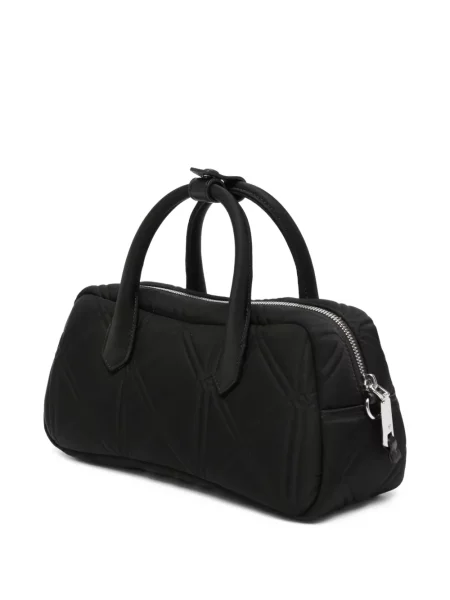 Шопинг чанта Emporio Armani с автограф черно