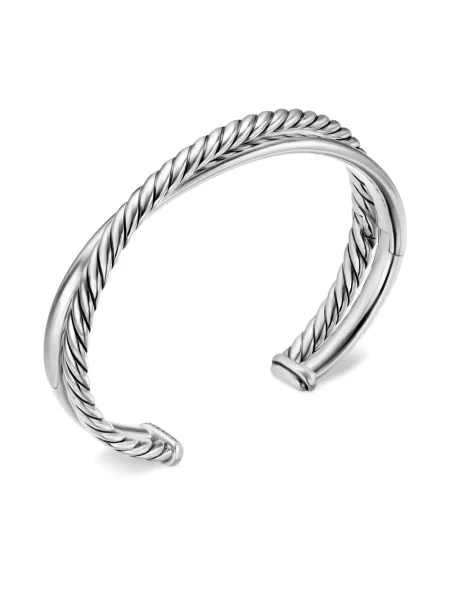 Brăţară David Yurman argintiu