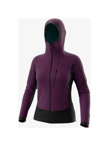 Bluza z polaru Dynafit Free Alpha Direct Liliowa L