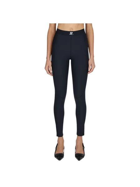 Legginsy Courreges czarne