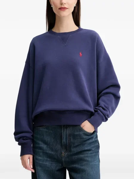 Tricou polo Polo Ralph Lauren cu autograf cu decolteu în V roșu