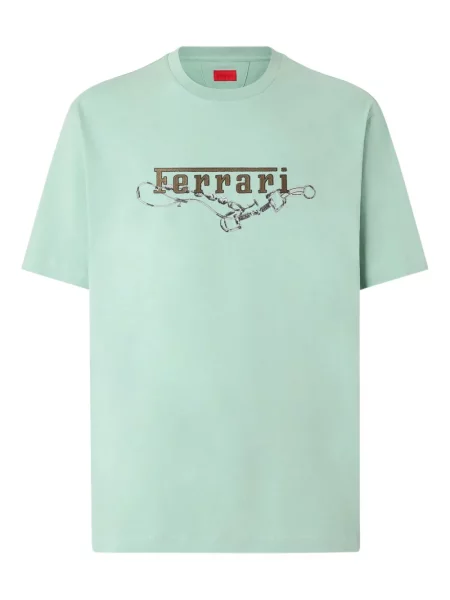Tricou Ferrari verde