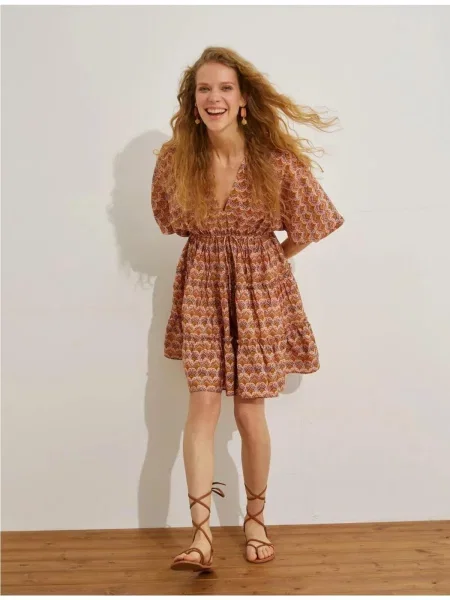 Rochie Koton maro