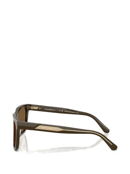 Ochelari de soare Emporio Armani maro