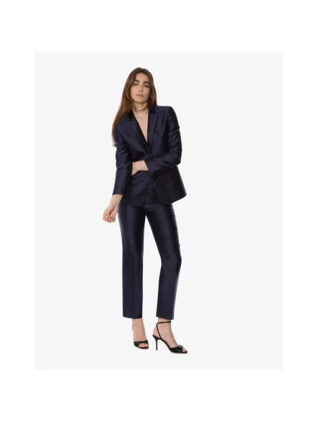 Spodnie Alberta Ferretti niebieskie