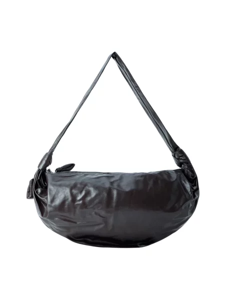 Torebka Lemaire skórzana brązowa