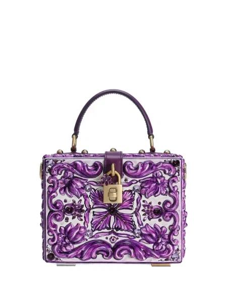 Geantă Dolce & Gabbana Dolce Box cu imagine alb
