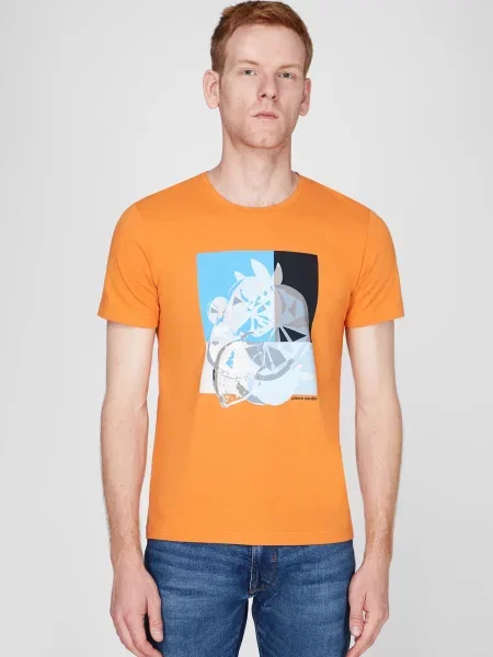 Футболка Pierre Cardin оранжевая