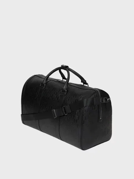 Шкіряна сумка Karl Lagerfeld чорна