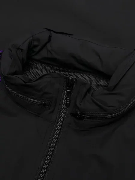 Pruhovaná bunda Needles černá