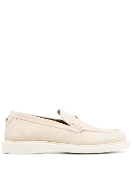 Pantofi loafer Versace din piele de căprioară