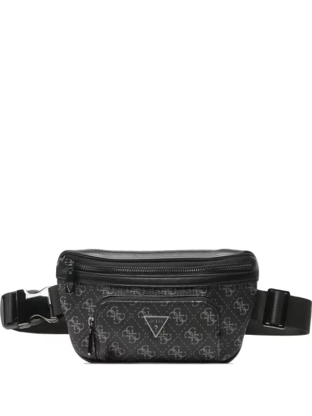Cu centură curea Guess negru
