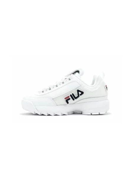 Sneakersy Fila białe