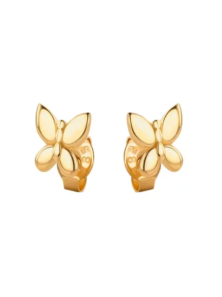 DIAMANT LETERNEL Náušnice Ohrringe aus Gelbgold zlatě žlutá