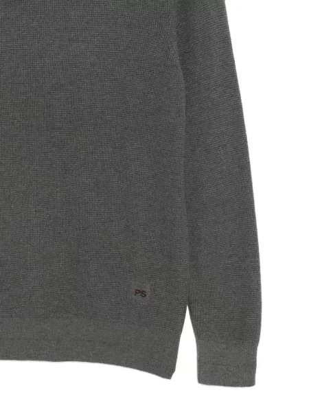 Pulover Ps Paul Smith cu broderie gri