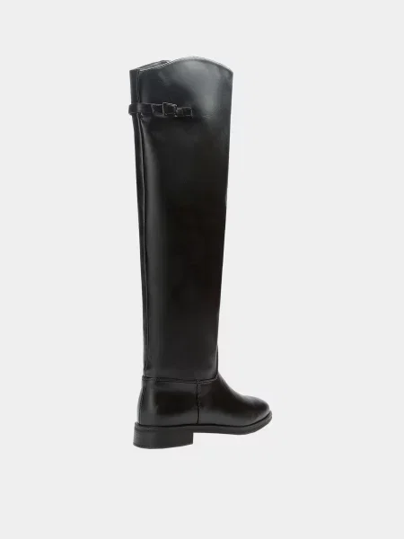 Кожаные сапоги Keddo черные