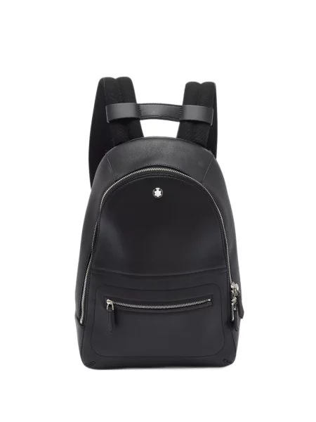 Rucsac Montblanc din piele negru