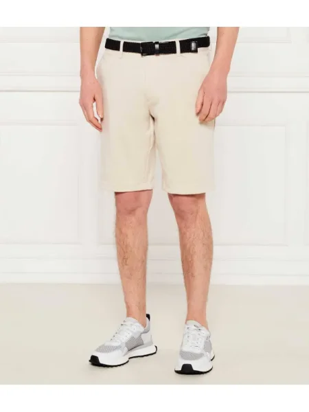BOSS GREEN Pantaloni scurți S_Commuter-J | easy iron bej