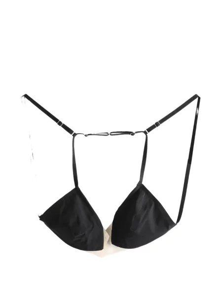 Liemenėlė su trikampio formos kaušeliais Rick Owens juoda