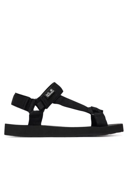 Sandály Jack Wolfskin černé