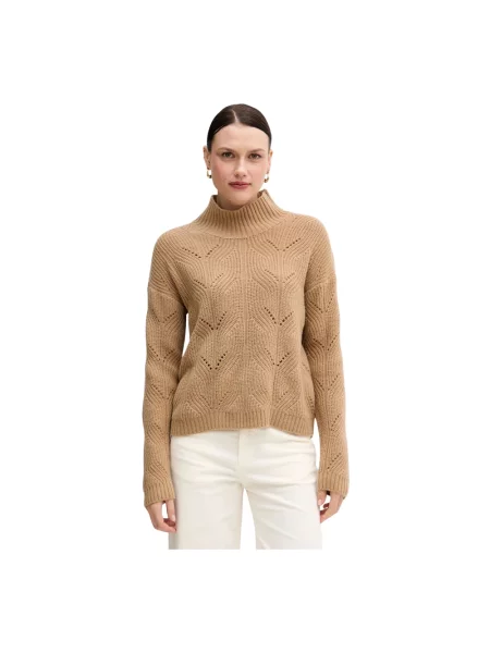 Lekki sweter United Colors Of Benetton beżowy