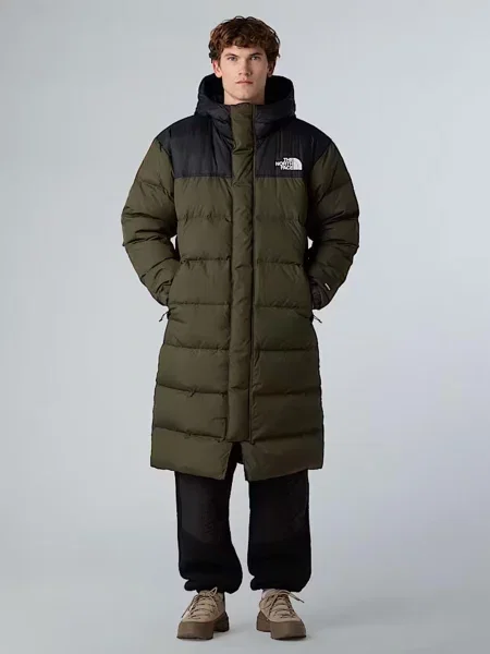 Парка The North Face коричневий
