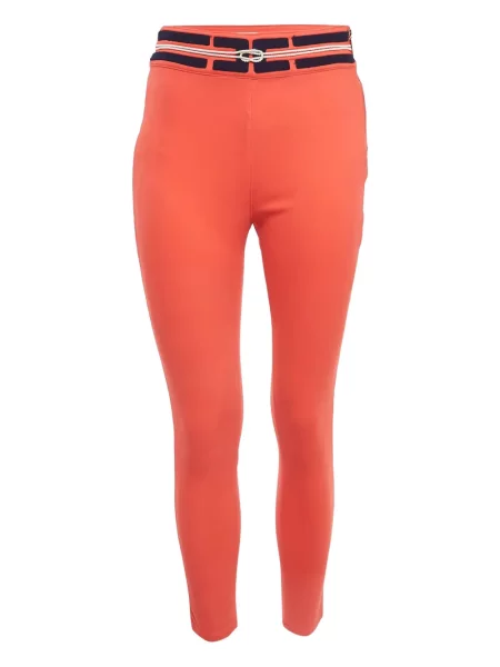 Pantaloni Elisabetta Franchi portocaliu