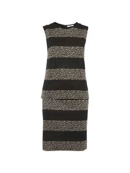 Top Max Mara cu imagine cu model leopard negru