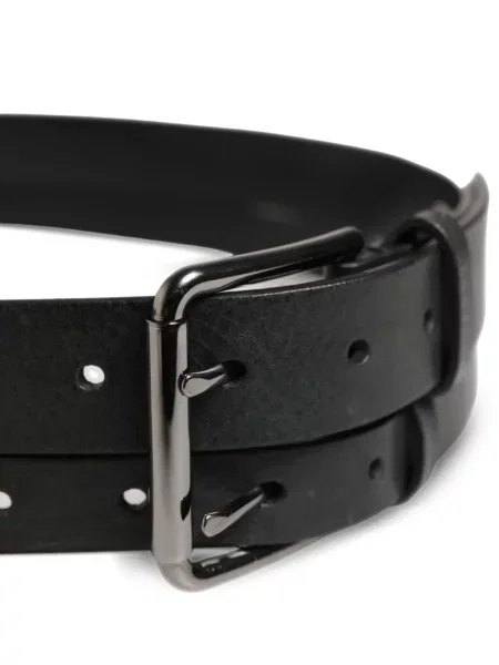 Cu centură curea Dolce & Gabbana din piele negru