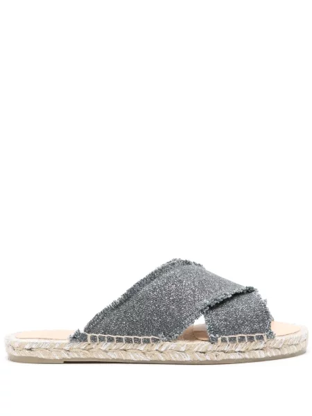 Espadrile Castaner fără toc gri