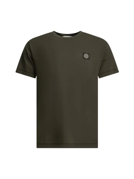Koszulka Stone Island z kamieniami zielona