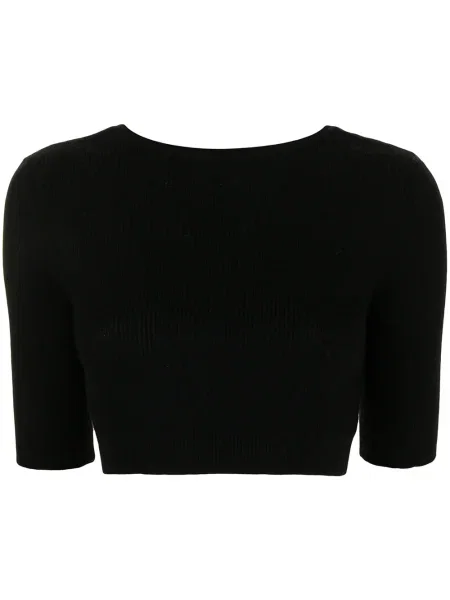 Cropp top Cashmere In Love din cașmir negru