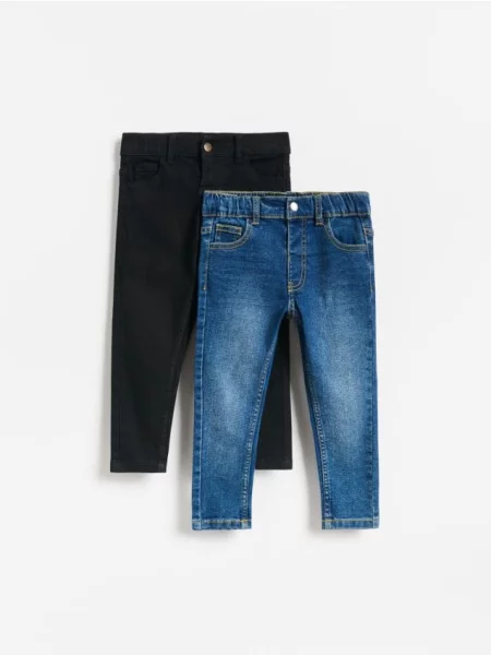 Reserved Джинси slim 2 шт. синій