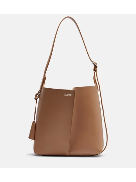 Geantă de mână Loewe din piele maro