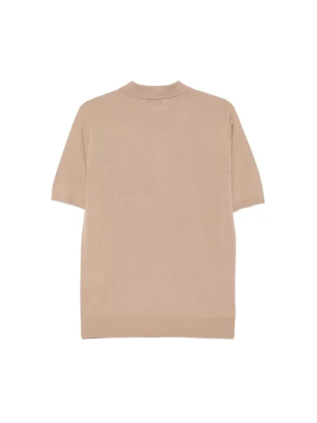 Koszulka polo Dries Van Noten brązowa