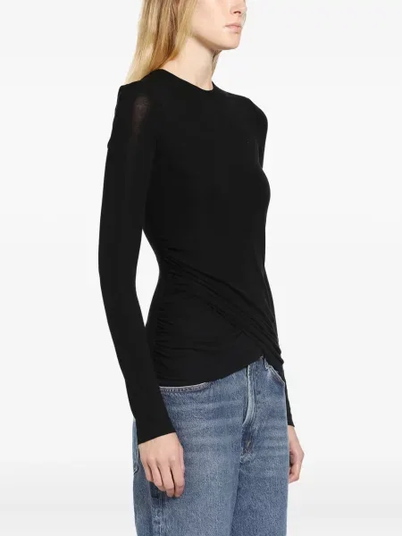 Tricou Agolde din jerseu negru