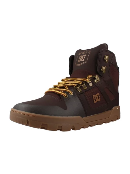 Členkové topánky Dc Shoes hnedá