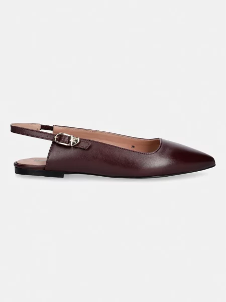 Love Moschino balerini din piele