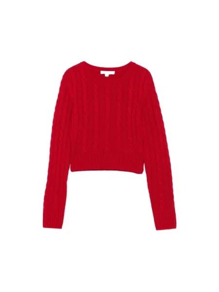 Sweter Sporty And Rich czerwony