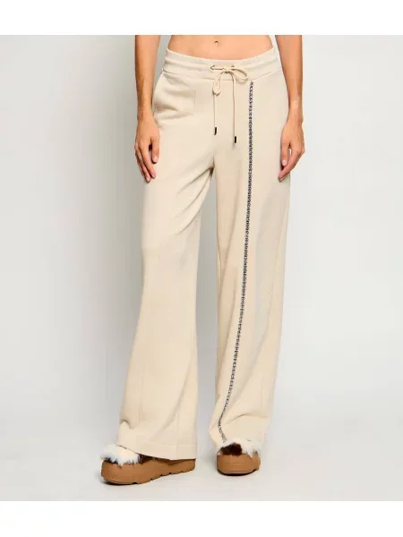 Pinko Pantaloni de trening Passiflora | Relaxed fit bej
