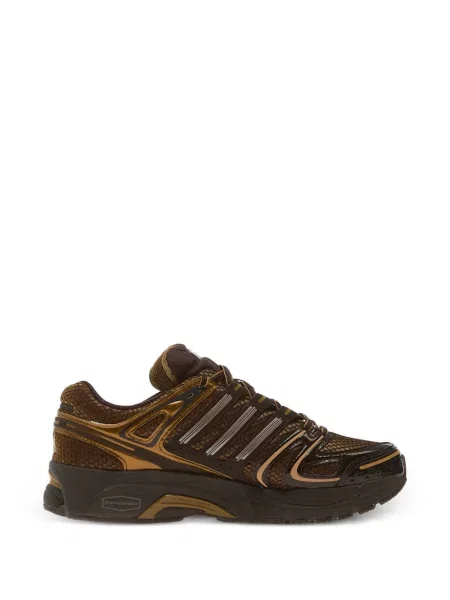 Fustă Adidas cu dungi cu imagine alergare roz