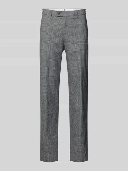 Spodnie w kroju regular fit z mieszanki bawełny Hiltl