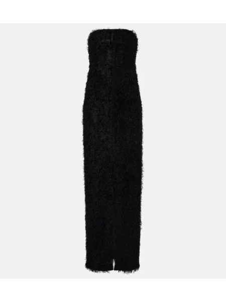 Rochie midi Toteme până la genunchi de costum negru