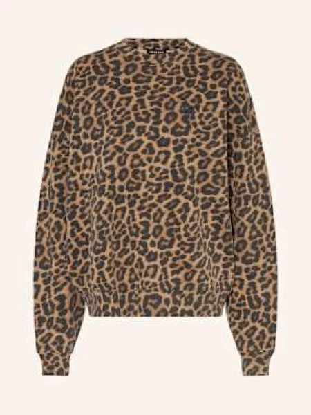 Anine Bing Oversized Mikina Miles béžová černá
