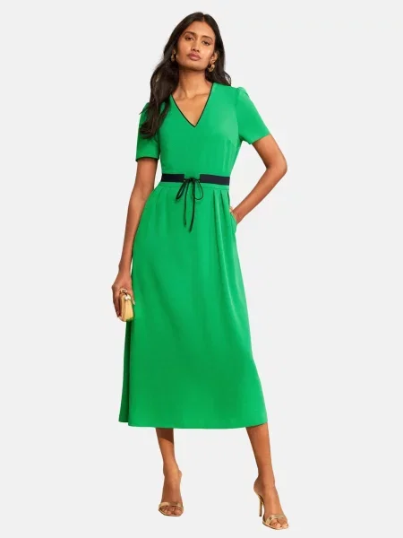 Love & roses Rochie deschis verde
