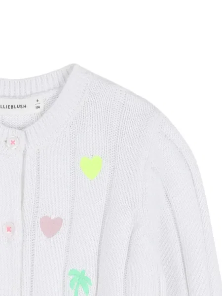 Kardigan dziecięcy Billieblush biały