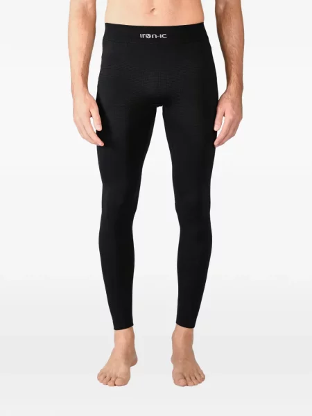Legginsy Iro z logo czarne