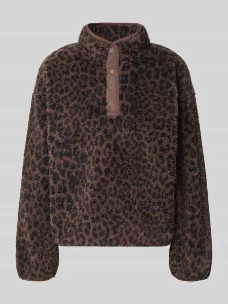 Bluza o kroju regular fit z futerka model LeoTeddy' Jake*s Casual
