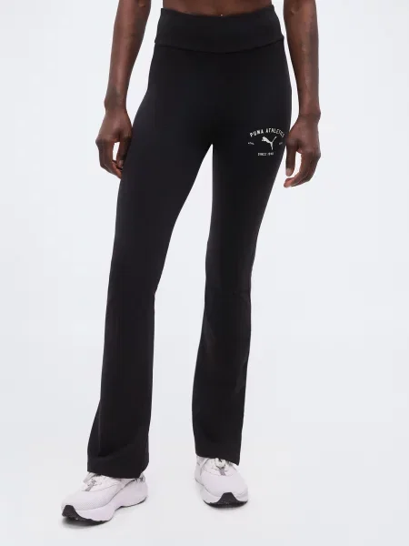 Leggings Puma cu talie înaltă negru